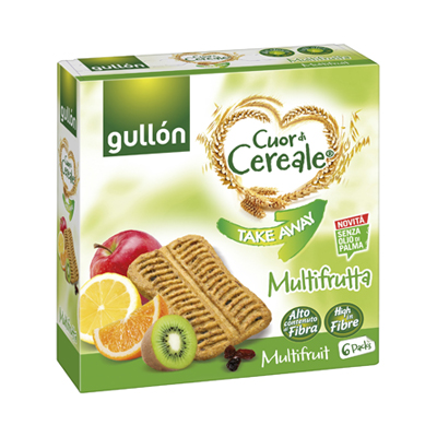 GULLON CUOR CEREALI GR.144 MULTIFRUTTI