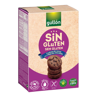 GULLON COOKIES GOCCE DI CIOCCOLATO SENZA GLUTINE  GR.200