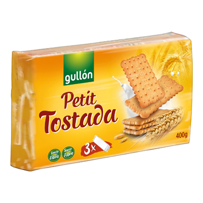 GULLON TOSTADA PETIT GR.400 SENZA OLIO DI PALMA   BISCOTTI