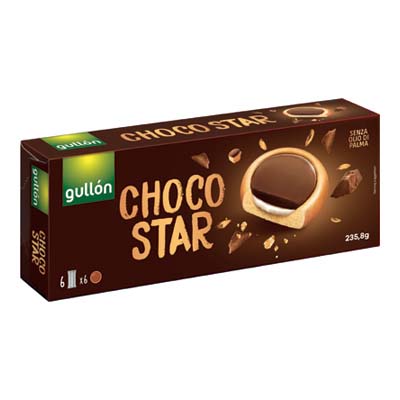 GULLON CHOCO STAR GR.235