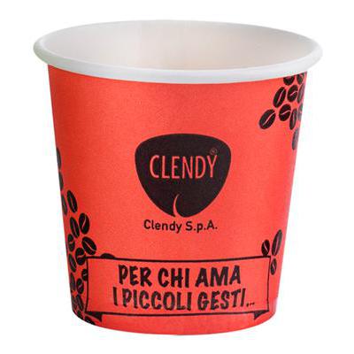 CLENDY BICCHIERINO CAFFE BIO ML.75 X50