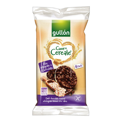 GULLON GALLETTE RISO INTEGRALECIOCCOLATO GR.100