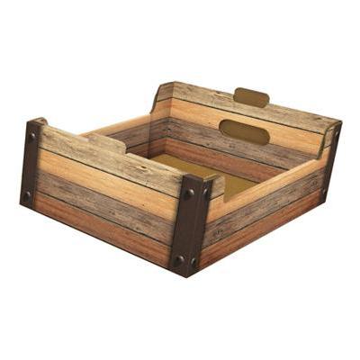 FAG SCATOLA LA CASSETTINA TEAKGRANDE CM.42X29X14