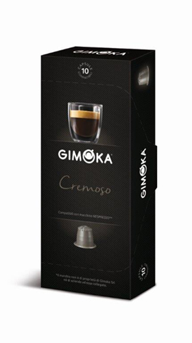 GIMOKA CREMOSO X10 CAPS GR.55VERDE NESPRESSO COMP