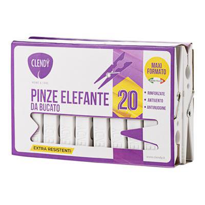 CLENDY PINZE ELEFANTE X20 BUCATO