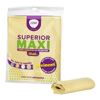 CLENDY PANNO SUPERIOR SCAMOSCIATO AL POLIURETANO    50 X 60
