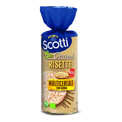 SCOTTI GALLETTE MULTICEREAL GR.130 CON QUINOA