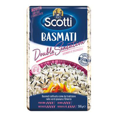 SCOTTI RISO BASMATI DOPPIO GUSTO GR.500