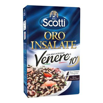 SCOTTI RISO ASTUCCIO ORO INSALATE CON RISO VENERE GR.800