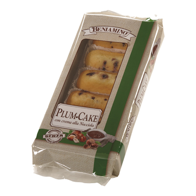 BENIAMINO PLUMCAKE GR.210 CREMA NOCCIOLA