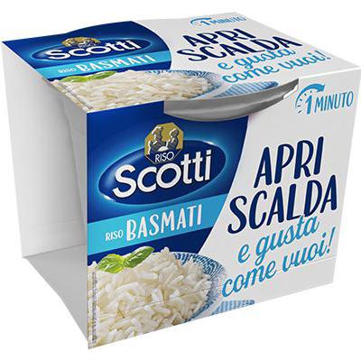 SCOTTI RISO APRI SCALDA E GUSTA BASMATI GR.200