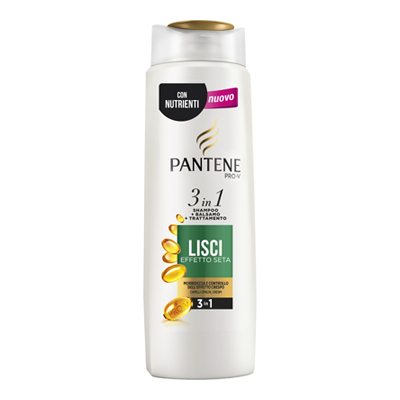 PANTENE SHAMPOO LISCI EFFETTOSETA 3IN1 ML.225