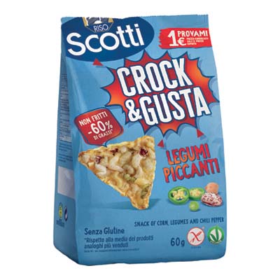 SCOTTI CROCK&GUSTA GR.60 LEGUMI PICCANTI