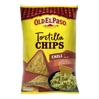 OLD EL PASO TORTILLA CHIPS GR185 CHILI