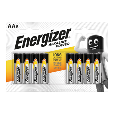 ENERGIZER POWER ALKALINE STILOX 8  E91BP8