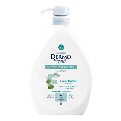 DERMOMED CREMA SAPONE LIQUIDOFRESCHEZZA MUSCHIO BIANCO LT.1