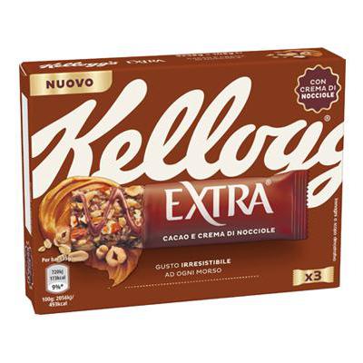 KELLOGG'S BARRETTA CACAO/NOCCIOLE GR.35X3 PZ