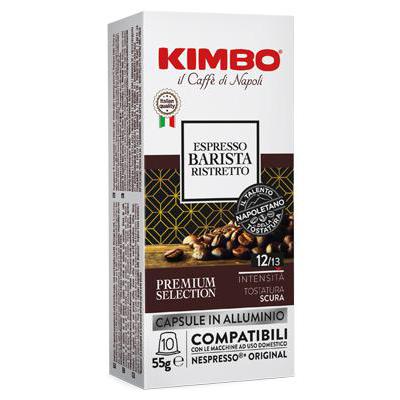 KIMBO CAPSULE ALLUMINIO X10 RISTRETTO C/NESPRESSO