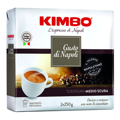 KIMBO CAFFE' GUSTO DI NAPOLI GR.250X2