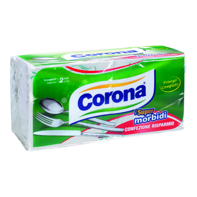 CORONA TOVAGLIOLI CONFEZIONE RISPARMIO 90 CM.33X33