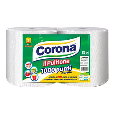 CORONA IL PULITONE 1000 STRAPPI 2 ROTOLI 2 VELI