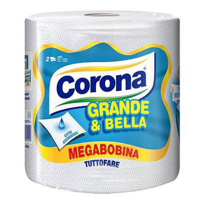 CORONA BOBINA GRANDE & BELLA MEGABOBINA 1 ROTOLO