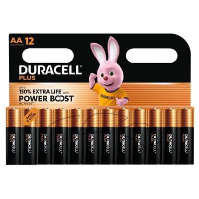 DURACELL PLUS POWER BOOST STILO AA X 12 PZ