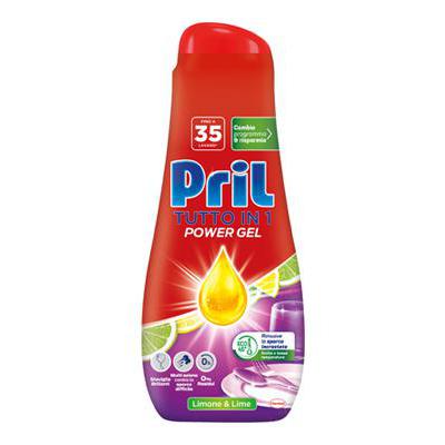 PRIL ALL IN 1 GEL 35 LAVAGGI LEMON ML.630