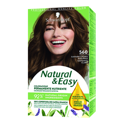 NATURAL & EASY 560 CASTANO CHIARO