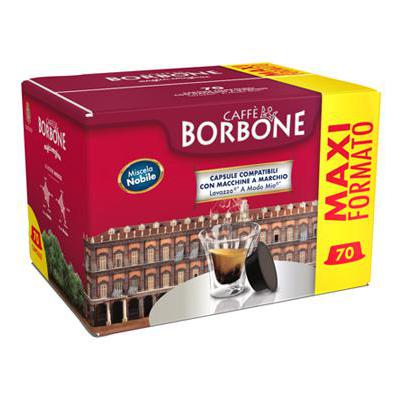 CAFFE'BORBONE CAPS X70PZ MISCELA NOBILE A MODO MIO