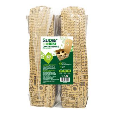 SUPERPAK CONTENITORE 4 PORTA CAFF  50 PZ