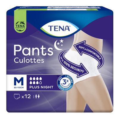 TENA PANTS PLUS NIGHT MEDIUM 12 PEZZI