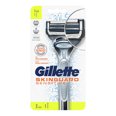 GILLETTE SKINGUARD RASOIO 2UP