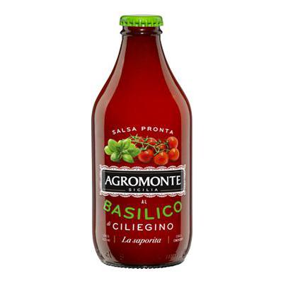 AGROMONTE SALSA PRONTA POMODORO CILIEGINO AL BASILICO GR.330
