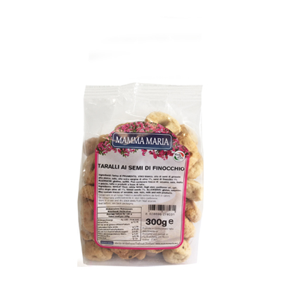 MAMMA MARIA TARALLI AL SEME DIFINOCCHIO GR.300