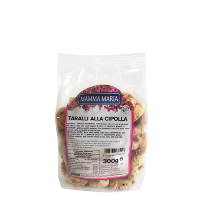 MAMMA MARIA TARALLI ALLA CIPOLLA GR.300