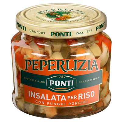 PEPERLIZIA INSALATA RISO FUNGHI PORCINI GR.350
