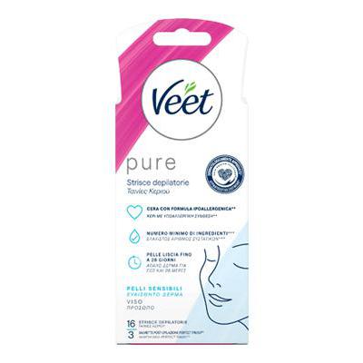 VEET STRISCE DEPILATORIE VISOPURE X 16 PZ