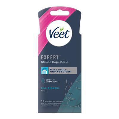 VEET EXPERT STRISCE VISO PELLISENSIBILI X 12 PZ