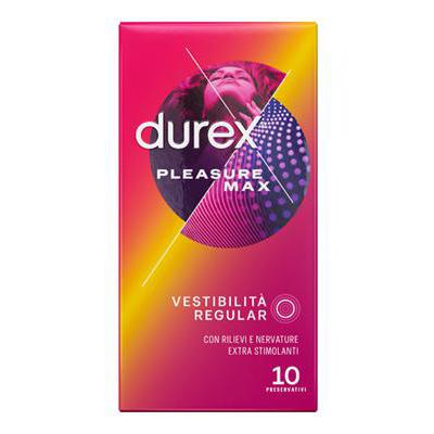 DUREX PLEASURE MAX X 10 PZ