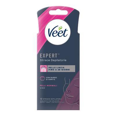 VEET STRISCE VISO PELLI NORMALI X 12 PZ