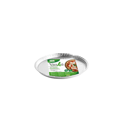 SUPER PACK CONTENITORE ALLUMINIO PIZZA 2 PEZZI