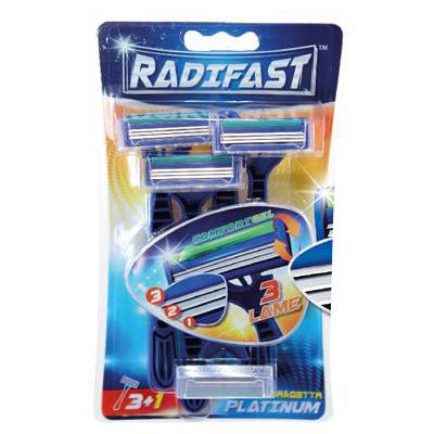 RADIFAST RASOIO 3 LAME 3+1 PZ