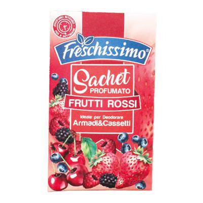 SACCHETTI PROFUMATI ARMADI FRUTTI ROSSI