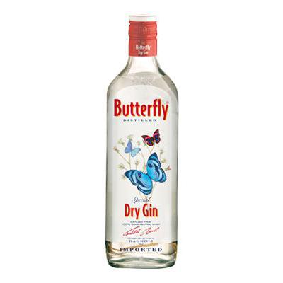 BUTTERFLY DRY GIN 38LT1