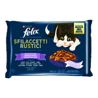 FELIX SFILACCETTI RUSTICI MISTO GR.80X4