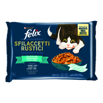 FELIX SFILACCETTI RUSTICI PESCE GR.80X4