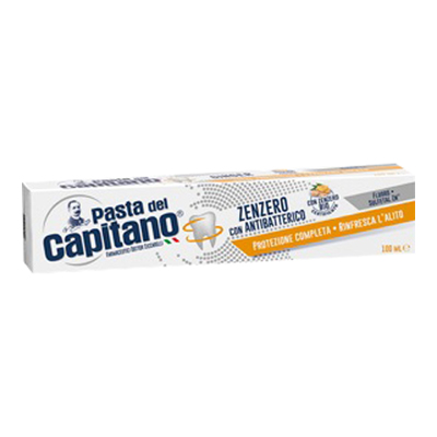 PASTA CAPITANO DENTIFRICIO ML.100 ZENZERO ANTIBATTERICO