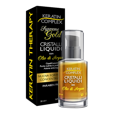 KERATIN COMPLEX CRISTALLI LIQUIDI ARGAN ML.50