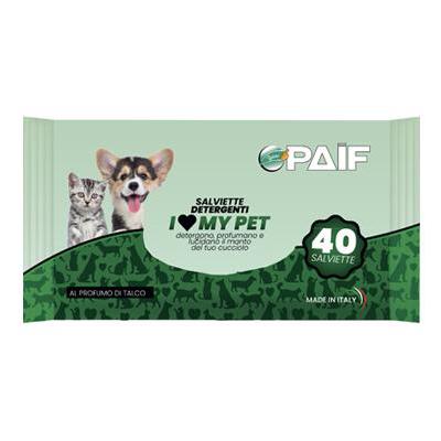 PAIF SALVIETTE MYPET TALCO X40